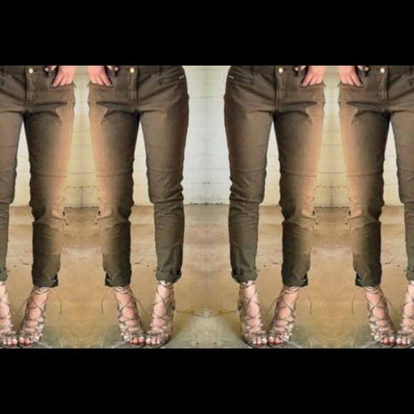 Michael Kors cropped military pants - Picture 2 of 4